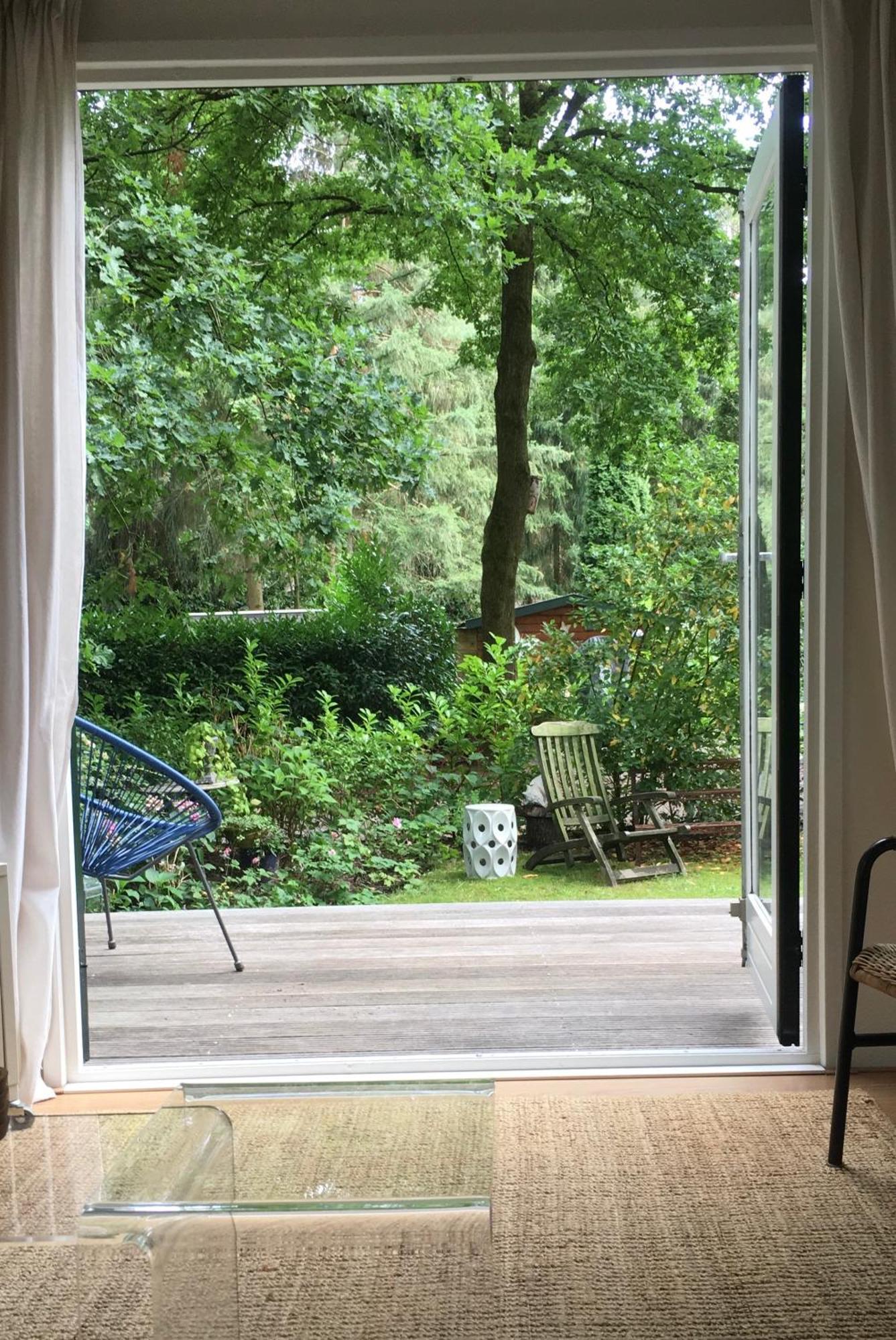Sfeervol Vakantiehuisje In Bosrijke Omgeving 福尔登 外观 照片